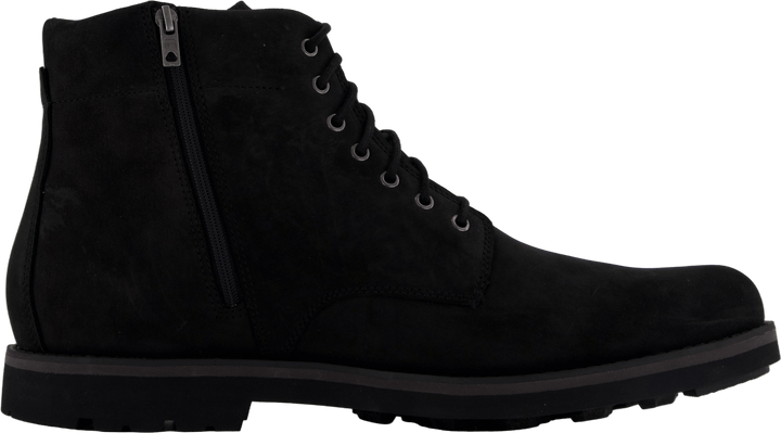 Mid Zip Up Waterproof Boot Jet Black