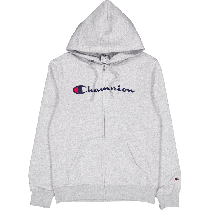 Felpa con cappuccio con zip intera New Oxford Grey Melange
