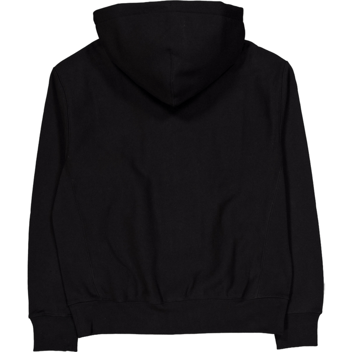 Felpa con cappuccio e zip integrale Black Beauty