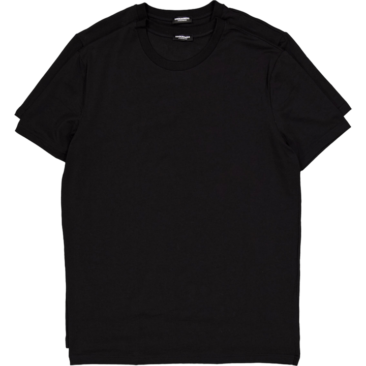 T-shirt Twin Pack 001 Black