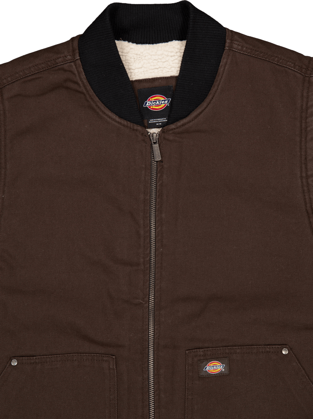 Dickies Gilet in tela d'anatra marrone scuro