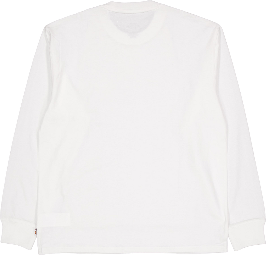 Clancy Heavyweight Tee Ls Whit White