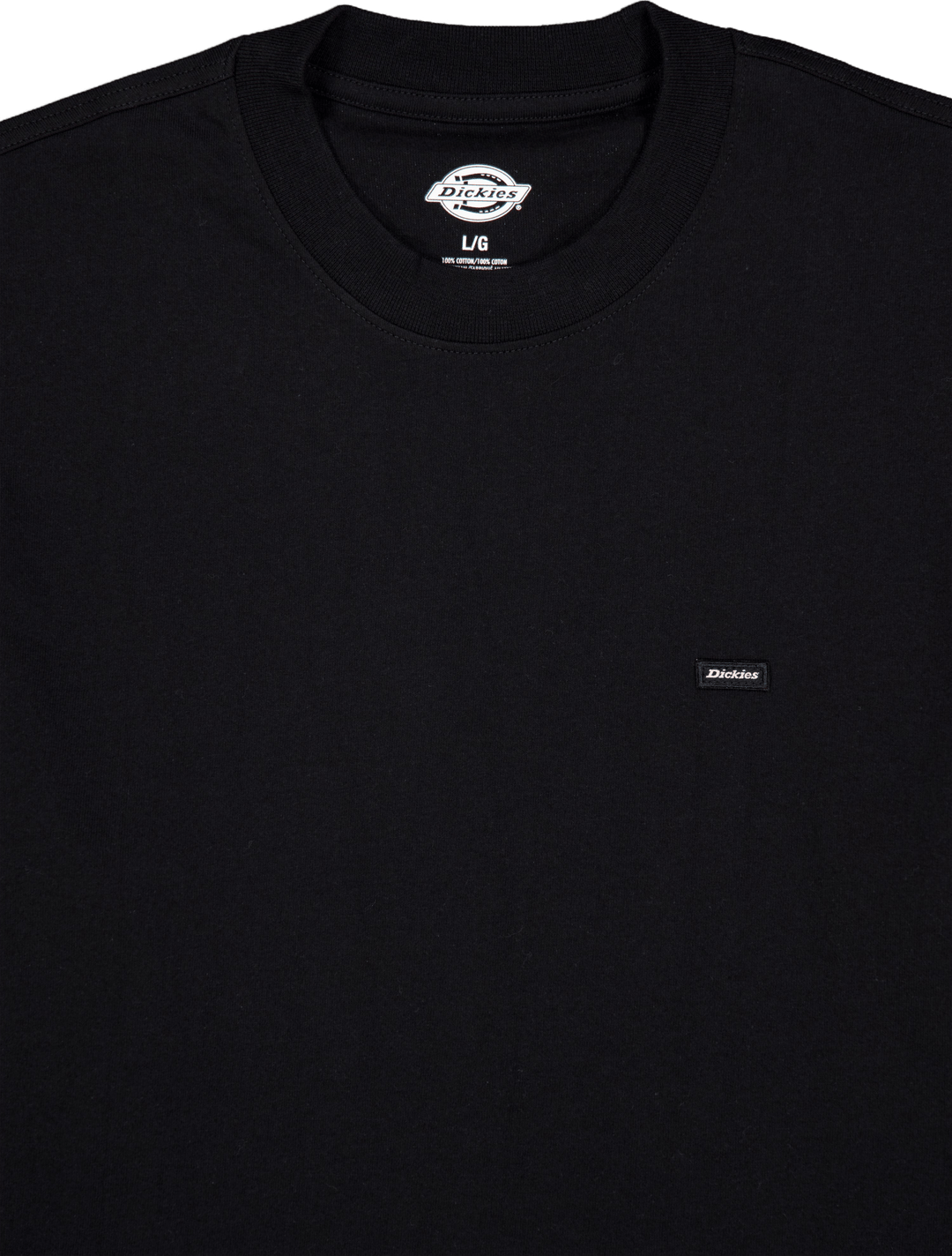 Clancy Heavyweight Tee Ls Blac Black Black