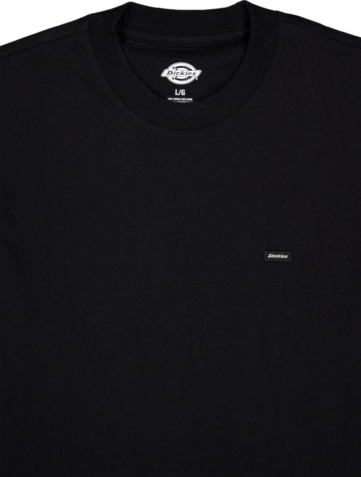 Clancy Heavyweight Tee Ls Blac Black Black
