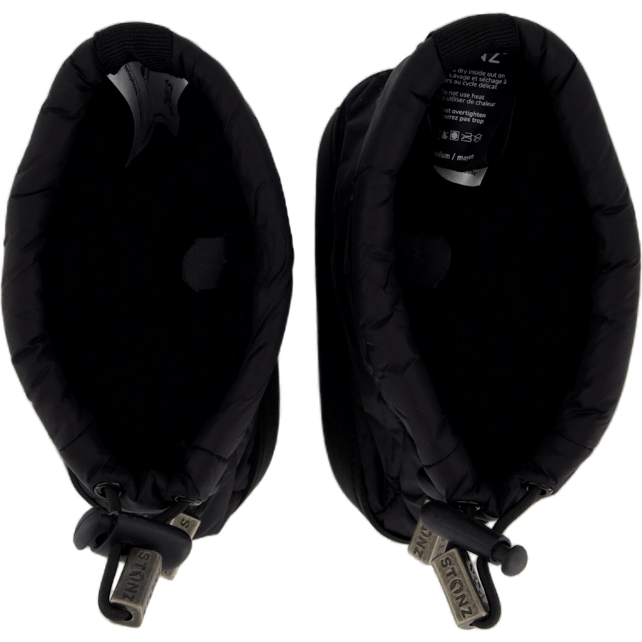 Stonz Toddler Puffer Booties Black