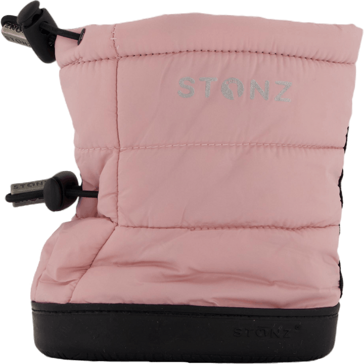 Stonz Toddler Puffer Booties Pink