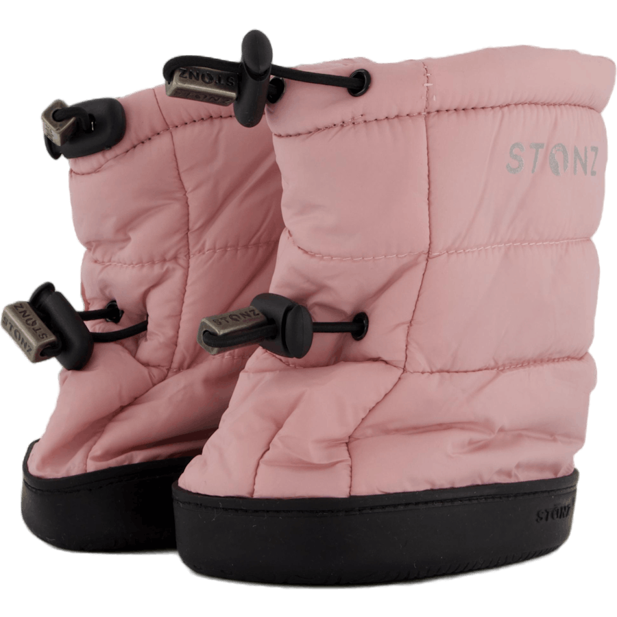 Stonz Toddler Puffer Booties Pink