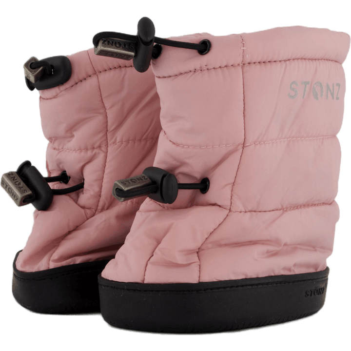 Stonz Toddler Puffer Booties Pink