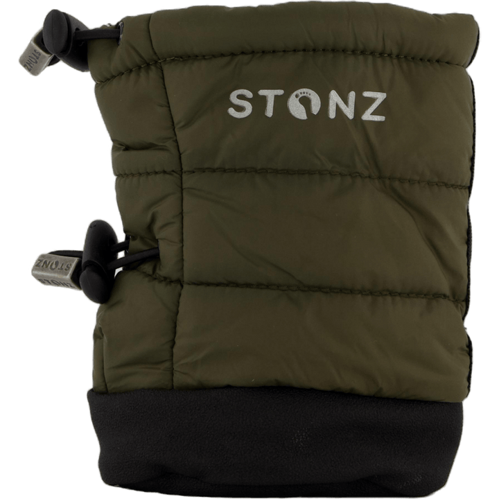 Stonz Toddler Puffer Booties Green