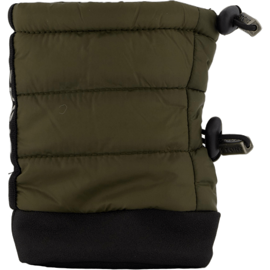 Stonz Toddler Puffer Booties Green
