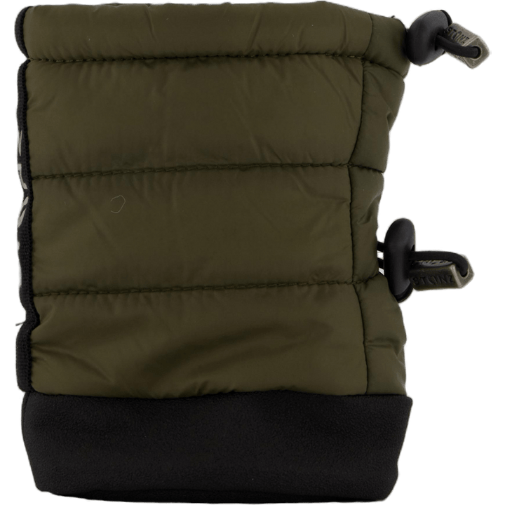Stonz Toddler Puffer Booties Green