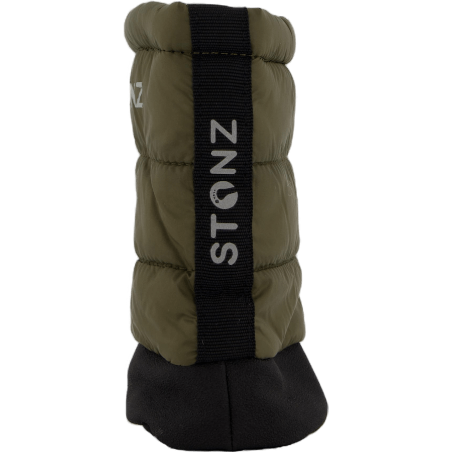 Stonz Toddler Puffer Booties Green