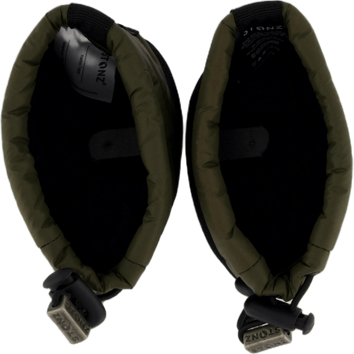 Stonz Toddler Puffer Booties Green
