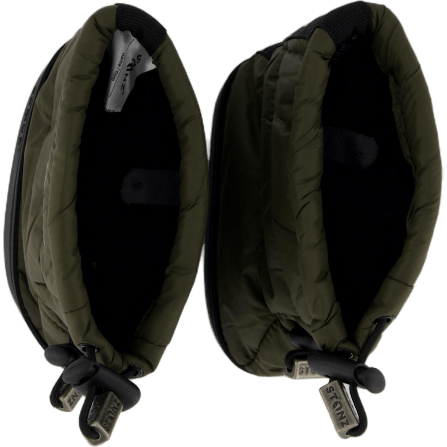 Stonz Toddler Puffer Booties Green