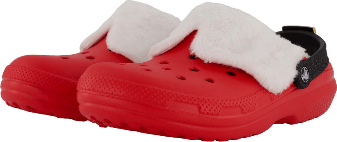 Klassischer gefütterter Santa Clog Varsity Rot/Multi