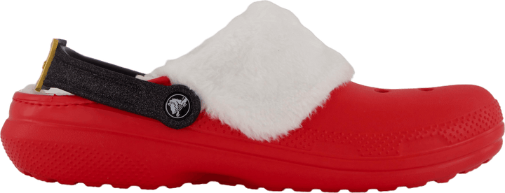 Klassischer gefütterter Santa Clog Varsity Rot/Multi