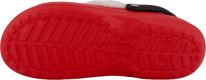 Klassischer gefütterter Santa Clog Varsity Rot/Multi