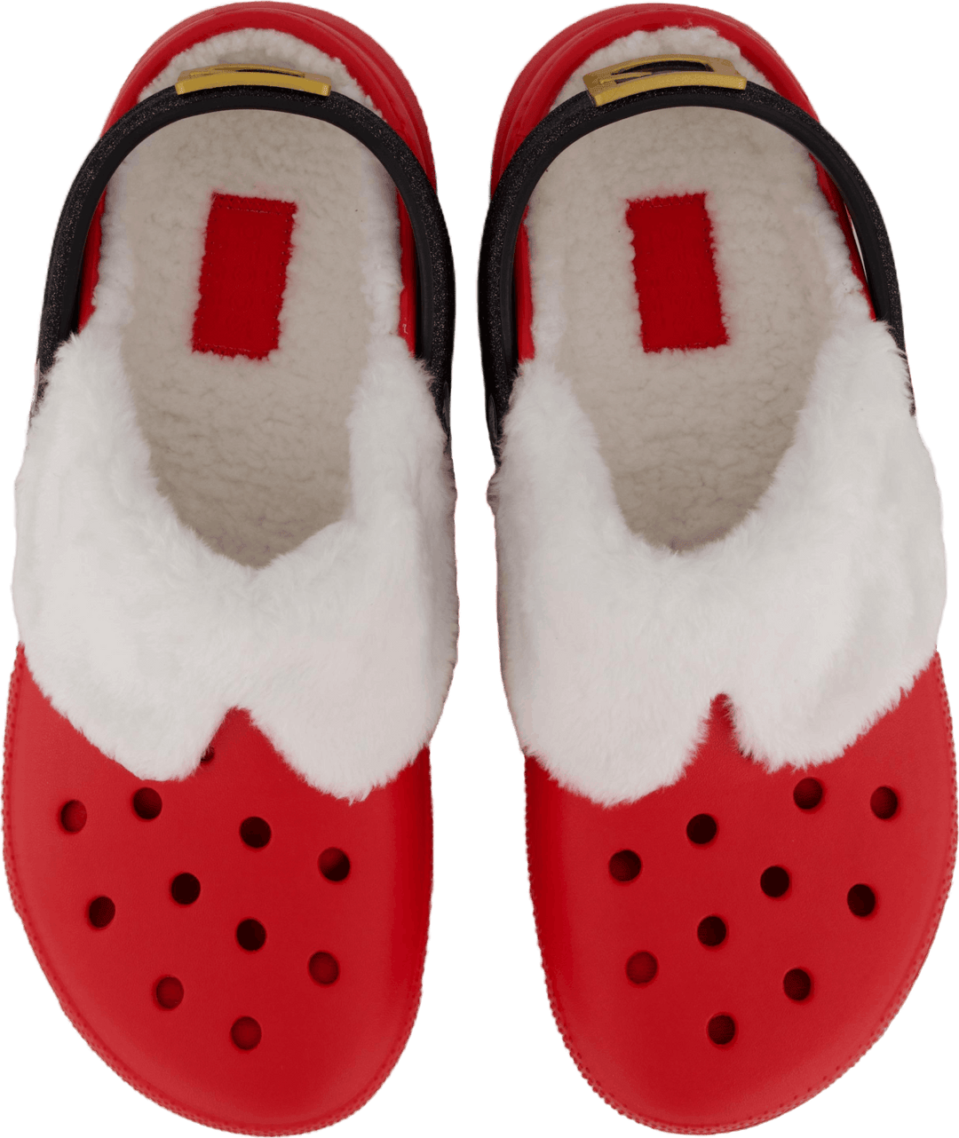 Klassischer gefütterter Santa Clog Varsity Rot/Multi