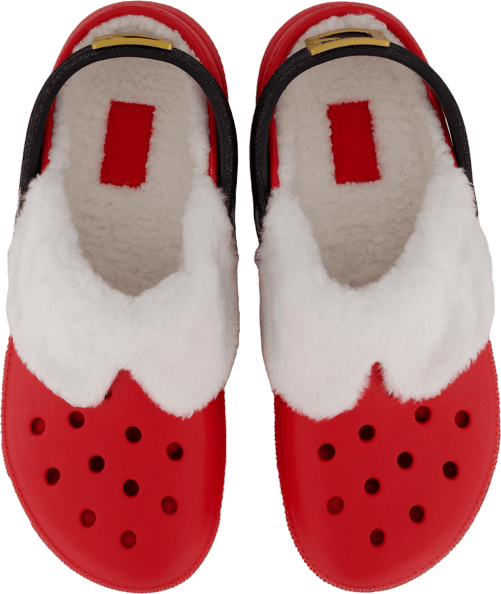 Klassischer gefütterter Santa Clog Varsity Rot/Multi
