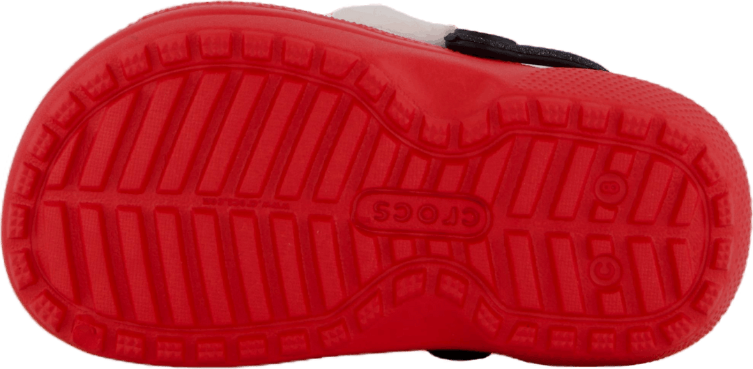 Klassischer gefütterter Santa Clog T Varsity Rot/Multi