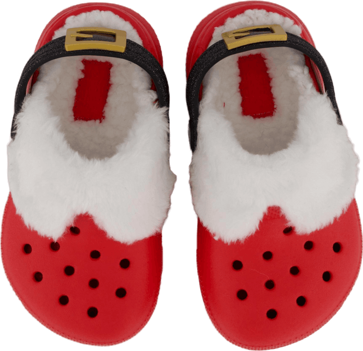 Klassischer gefütterter Santa Clog T Varsity Rot/Multi