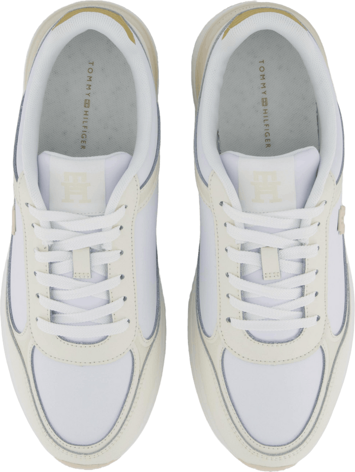 Casual Fashion Runner Lthr White