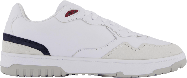 Th Basket Street Leather White