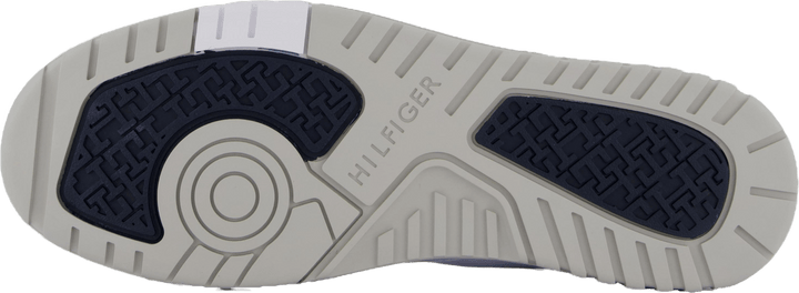 Th Basket Street Leather White