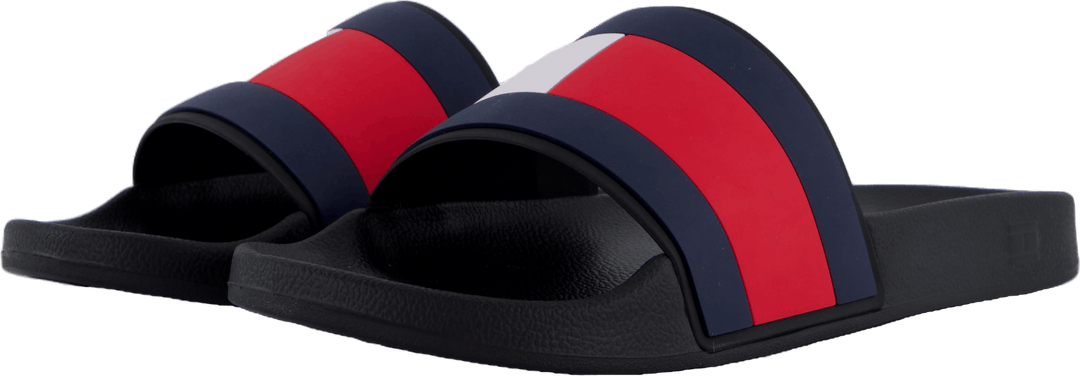 Rubber Th Flag Pool Slide Black