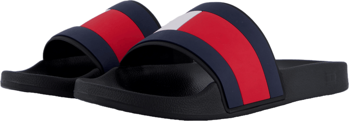Rubber Th Flag Pool Slide Black