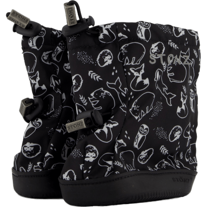Toddler Booties Black