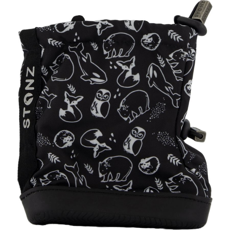 Toddler Booties Black