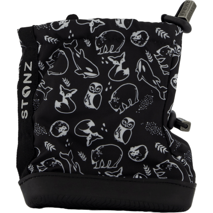 Toddler Booties Black