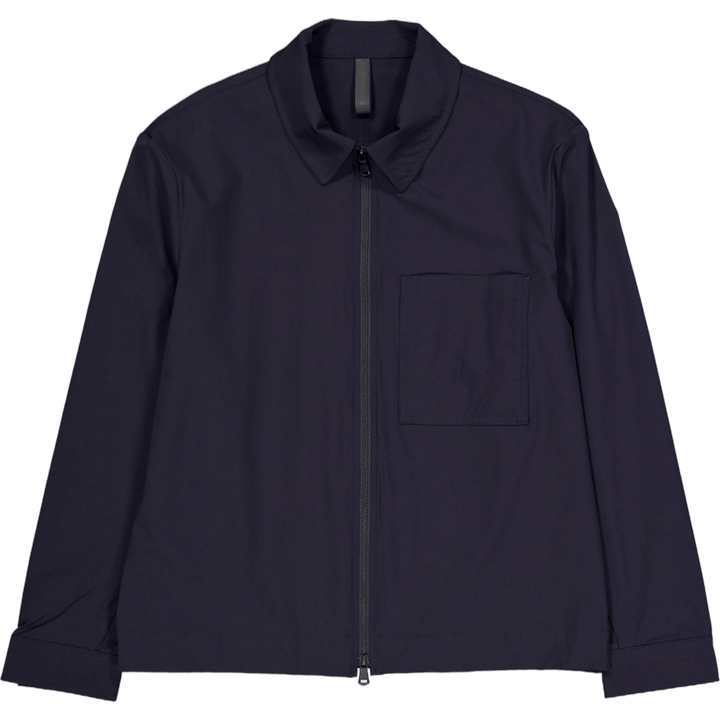 Jake Zipped Overshirt Jl Navy