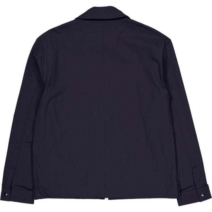Jake Zipped Overshirt Jl Navy