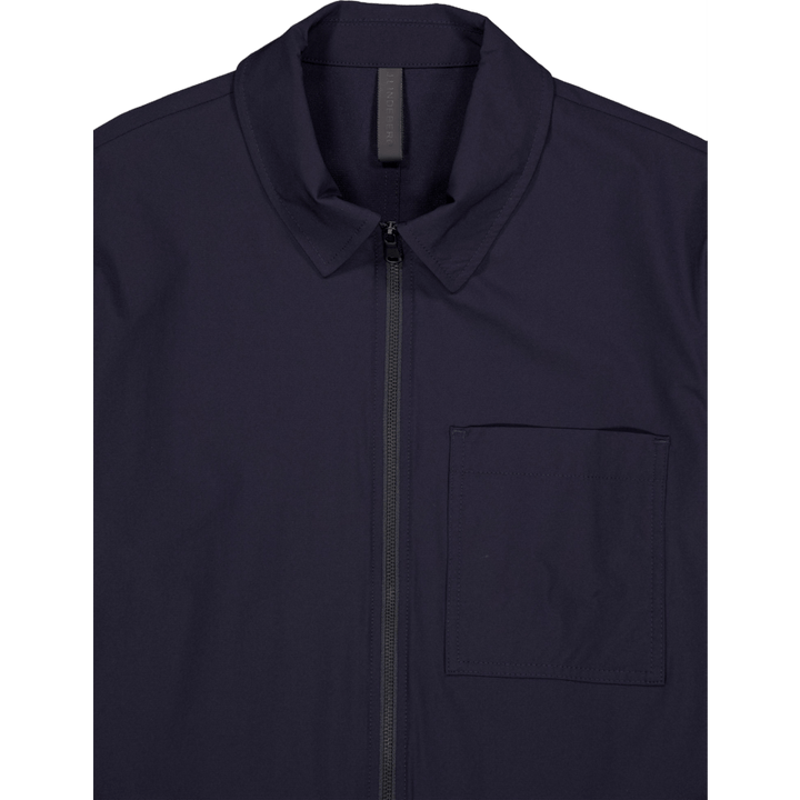 Jake Zipped Overshirt Jl Navy