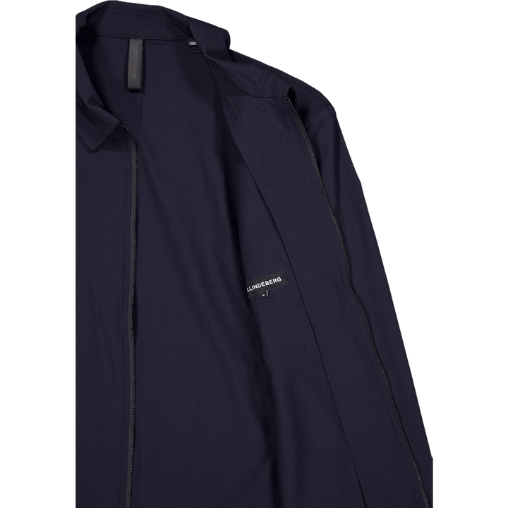 Jake Zipped Overshirt Jl Navy