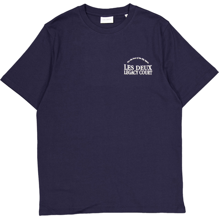 Legacy Court-T-Shirt Dunkelmarine