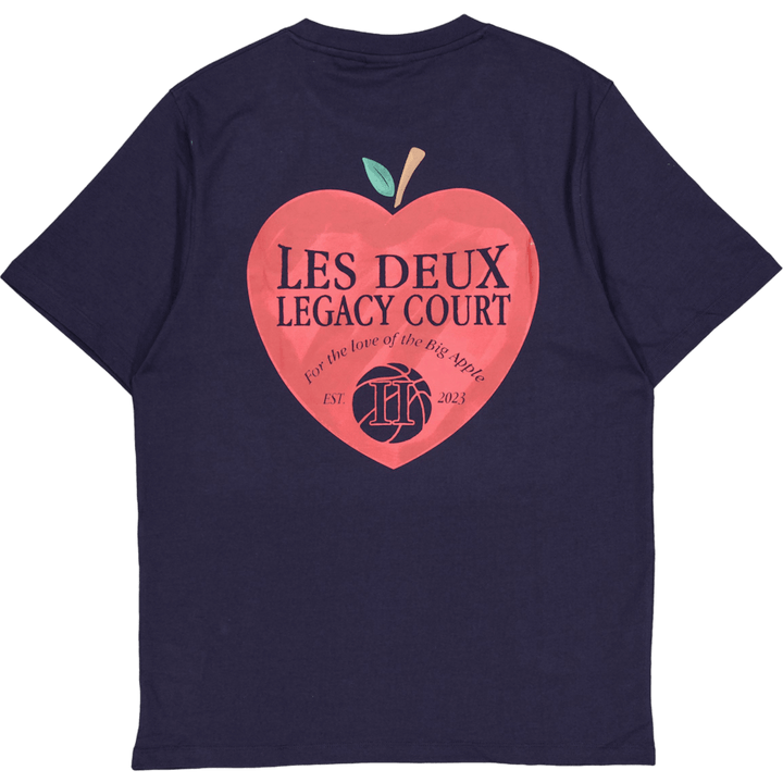 Legacy Court-T-Shirt Dunkelmarine