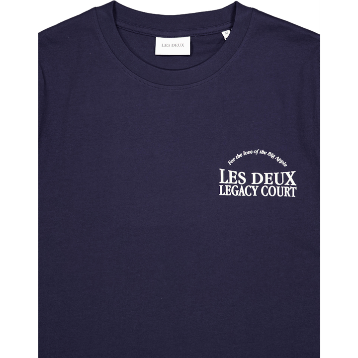 Legacy Court-T-Shirt Dunkelmarine