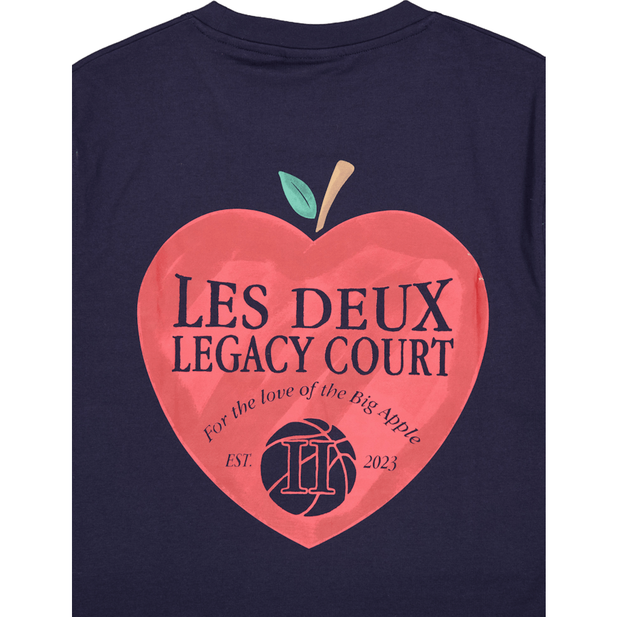 Legacy Court-T-Shirt Dunkelmarine