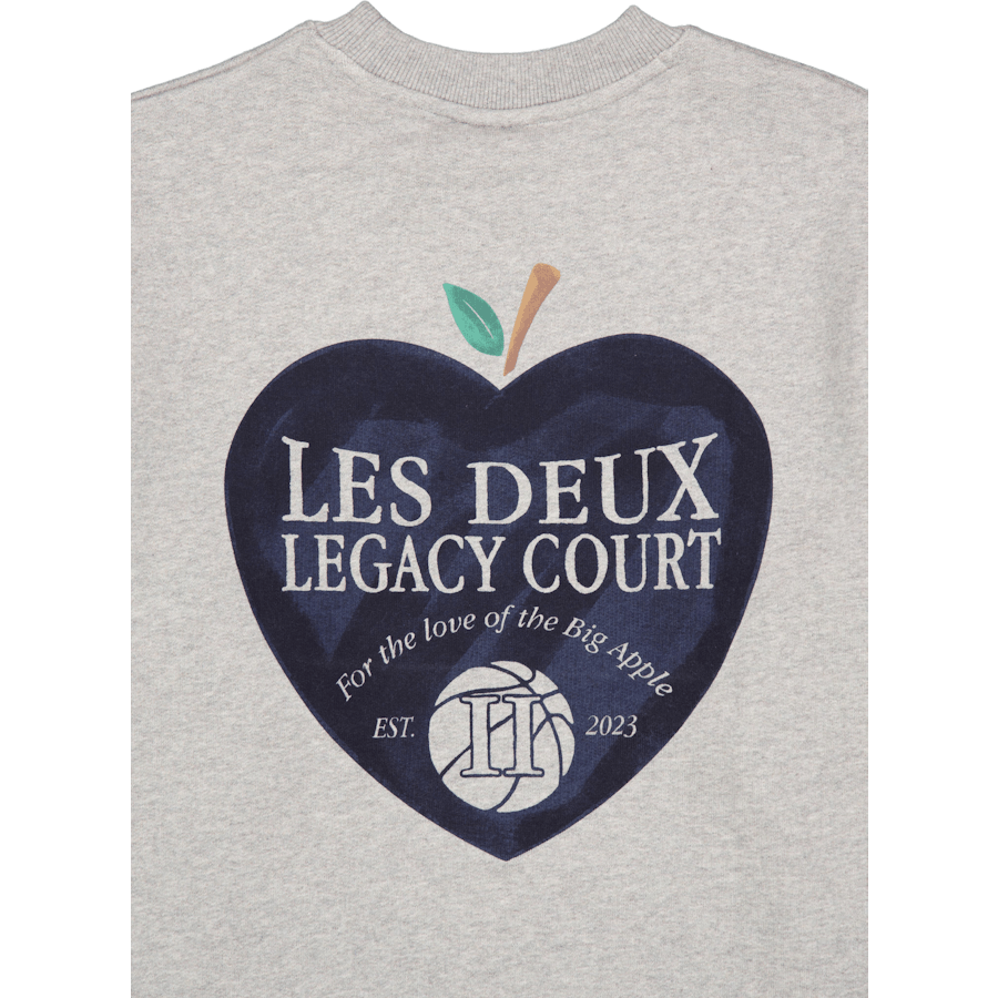 Felpa Legacy Court Grigio Melange