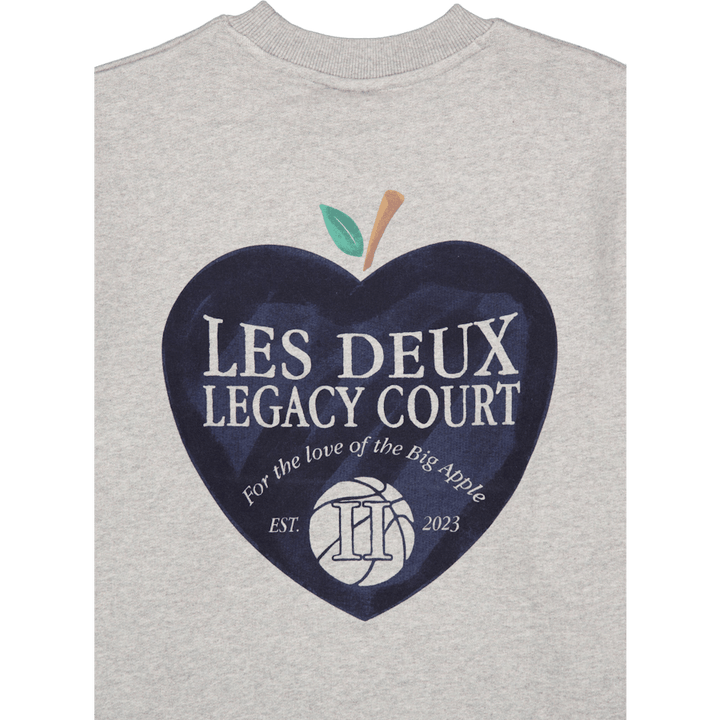Felpa Legacy Court Grigio Melange