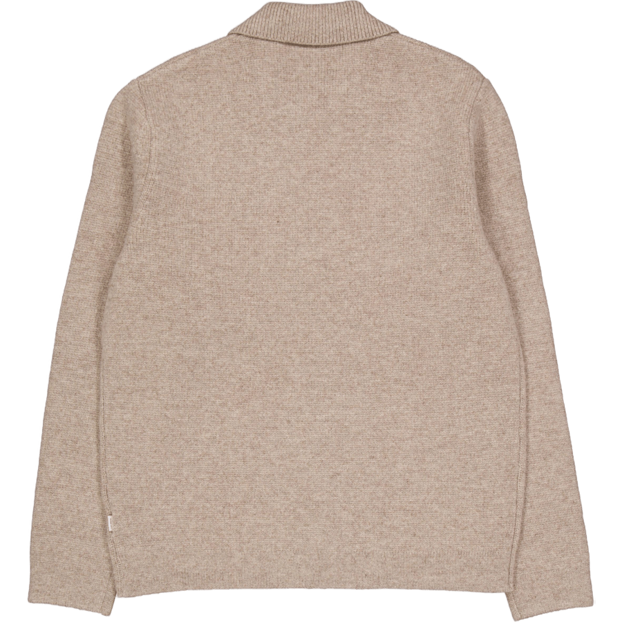 Fischer Milano Überhemd Light Desert Sand Melange