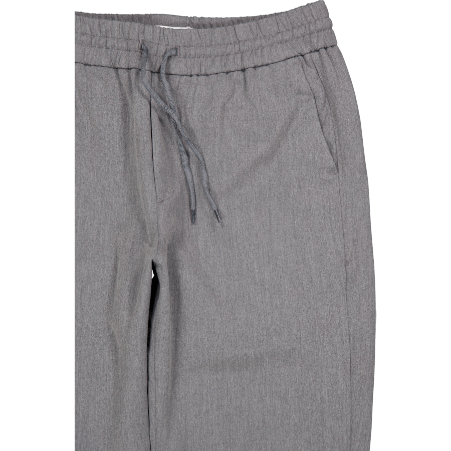 Patrick Drawstring-Hose Grau Melange
