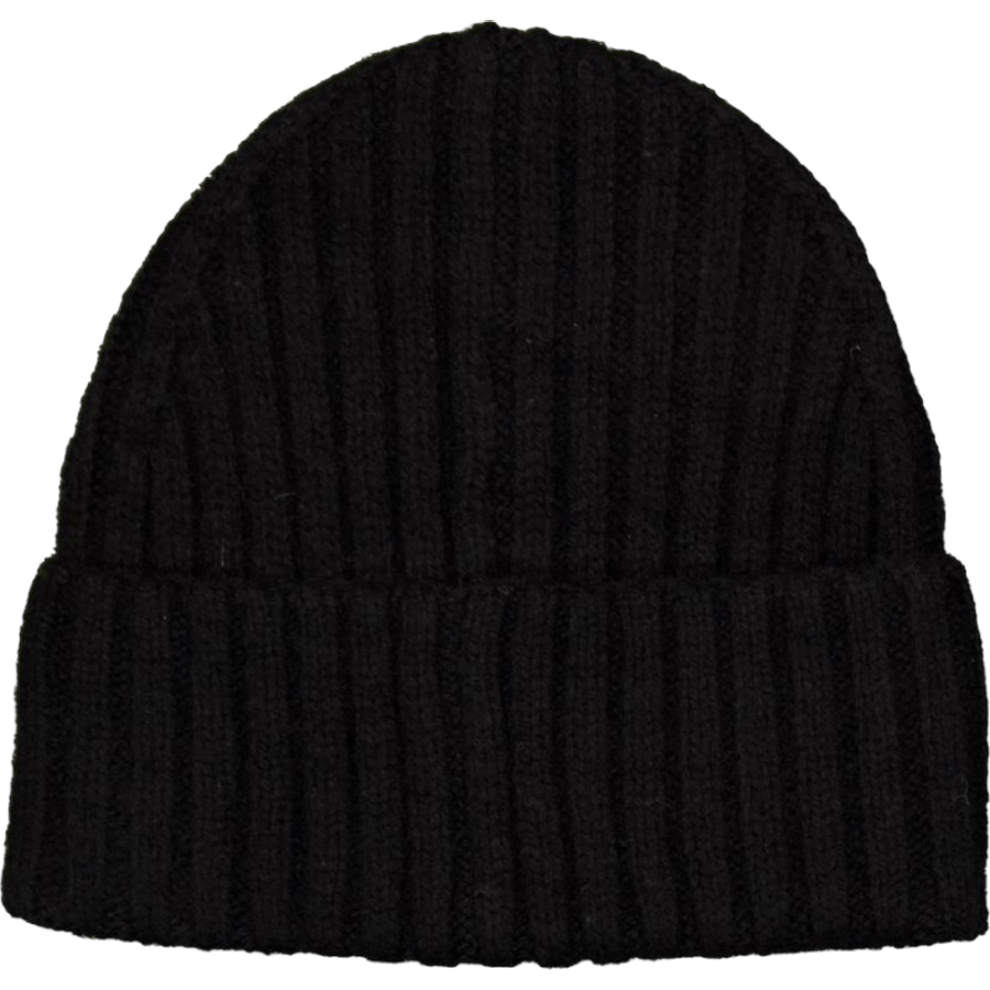 Wells Wool Beanie Schwarz