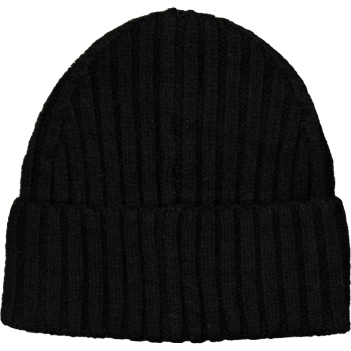 Wells Wool Beanie Schwarz