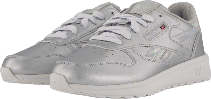Classic Leather Silver/white