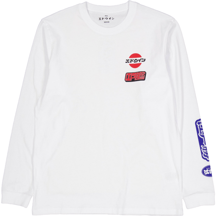 Edo Win T-shirt Ls Bianco