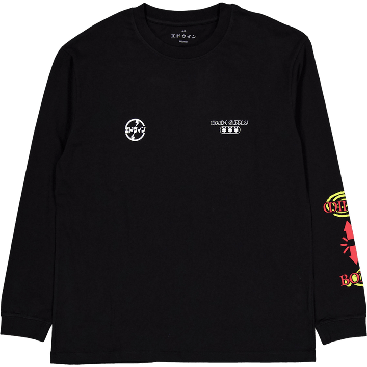 Tričko Pachinko Ls Black